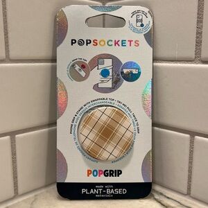 PopSocket Plaid PopGrip with Swappable Top